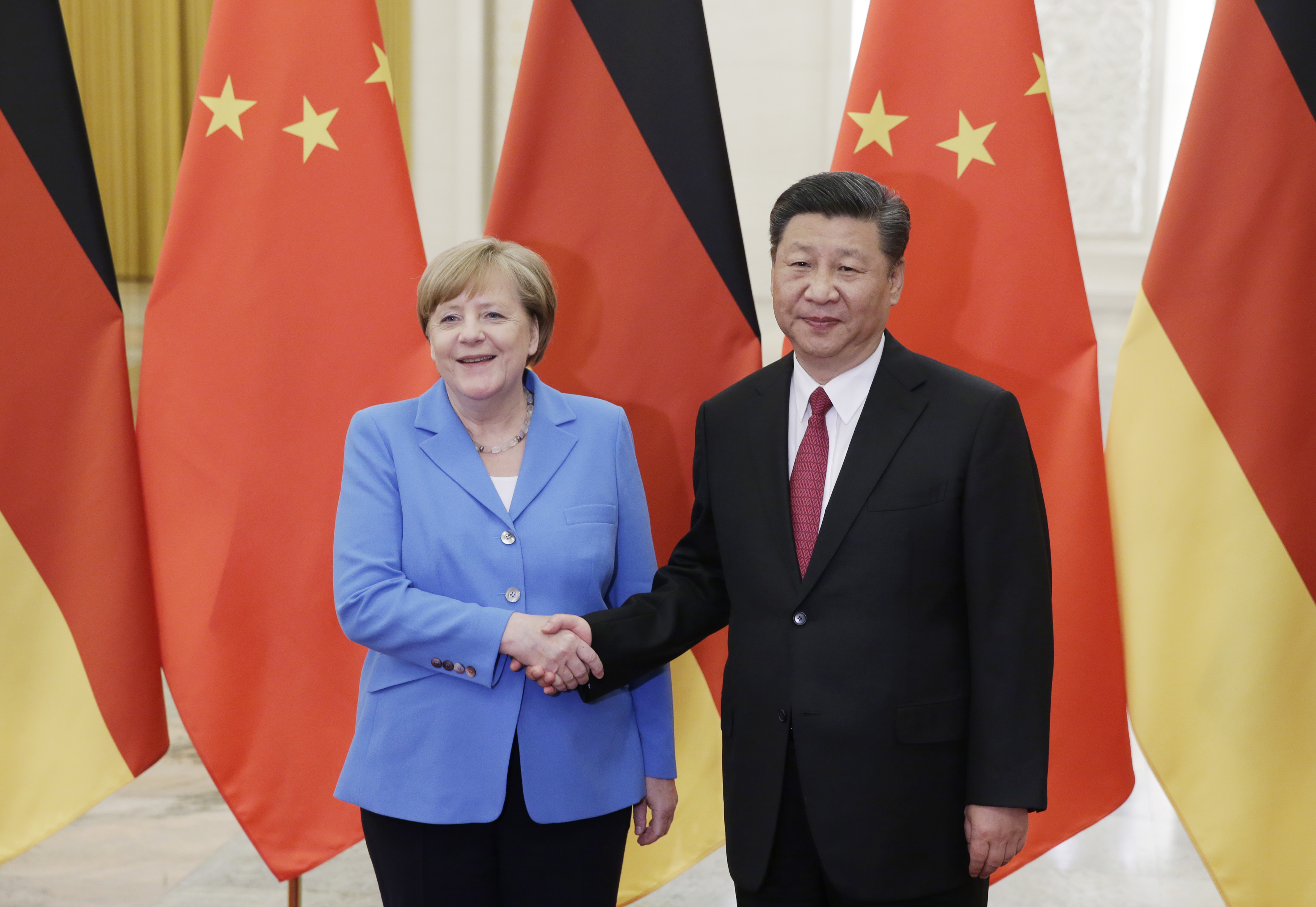 Ангела Меркель и Си Цзиньпин /Getty Images