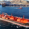 Судно со сжиженным газом, следовавшее в Украину, подверглось удару у берегов Румынии