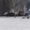 Вночі згорів мисливський будинок Ігоря Мазепи на Чернігівщині (фото)