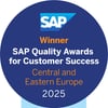 Кейс ОГТСУ також відзначили і в регіоні Central & Eastern Europe, проект отримав SAP Quality Awards 2025.