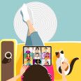 За год доход Zoom вырос на 326% благодаря спросу на удаленную работу в условиях пандемии и самоизоляции /Фото Getty Images