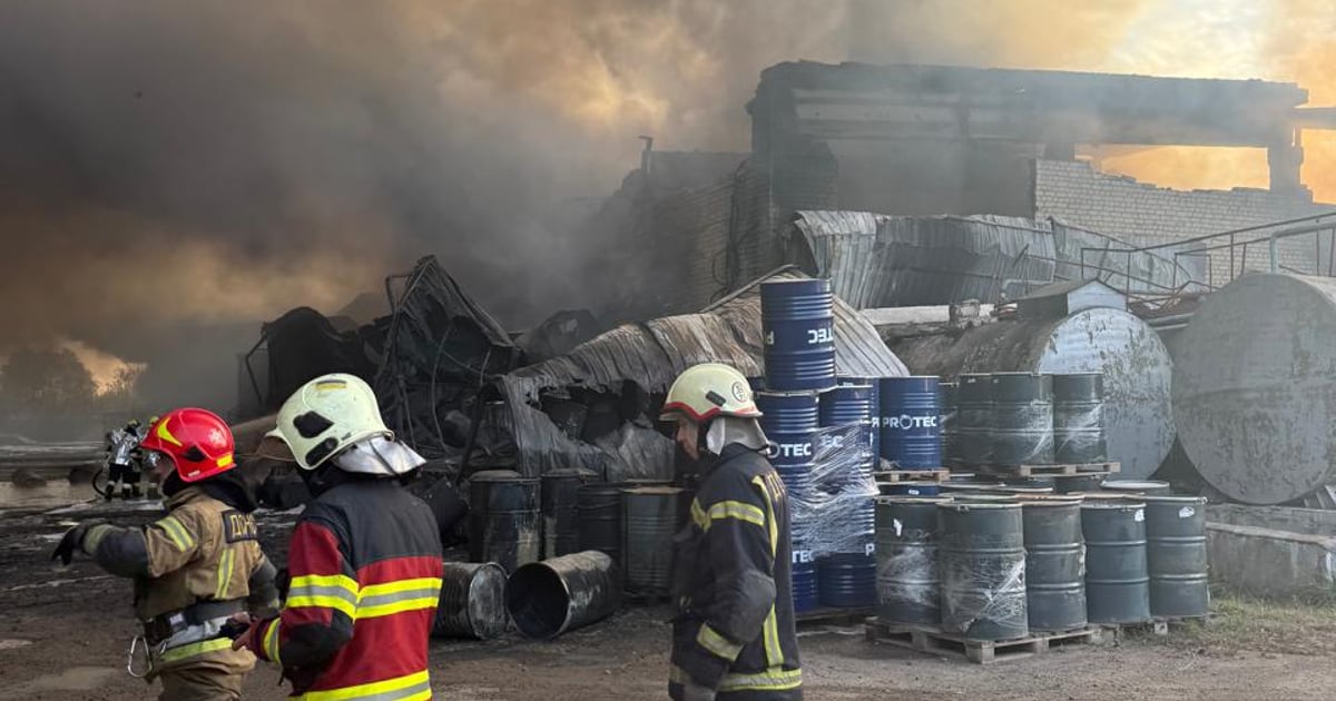 Росія знищила завод мастильних матеріалів «КСМ-ПРОТЕК» на Київщині ...