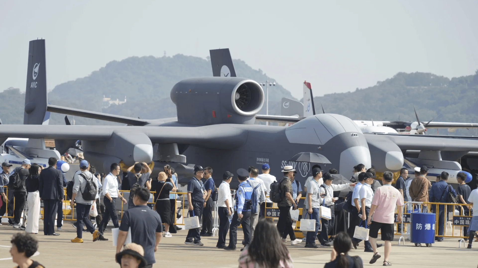 Jiutian, представлений у 2024 році в Чжухаї, Китай. Джерело: The Yomiuri Shimbun/AP Photo