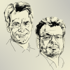 Джон Кокрейн, Петро Чернишов /ілюстрація Ілля Колесник для Forbes Ukraine