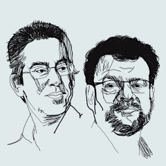 Каплан, Чернишов /ілюстрація Ілля Колесник для Forbes Ukraine