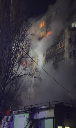 Росія атакувала Одесу дронами: є постраждалі, частина міста без світла, води і тепла /Фото 1