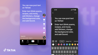 TikTok добавил формат текстовых публикаций на фоне запуска Threads и ребрендинга Twitter