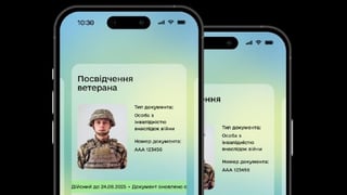 В приложении «Дія» появится удостоверение ветерана