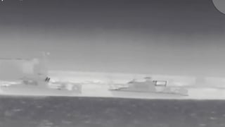 ГУР знищило два російські військові катери у Криму (відео)