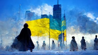 Зображення згенеровано ШІ Midjourney в співавторстві з Марією Шарлай