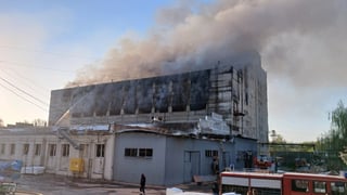 Россия атаковала предприятие UBC Group в Харькове шестью дронами (фото, видео)