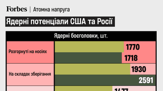 Інфографіка Аліни Кохан для Forbes Ukraine