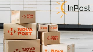 «Новая почта» запустила доставку через почтоматы InPost в Великобритании