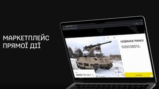 «Amazon для війни». В Україні запустили маркетплейс технологій Brave1 Market