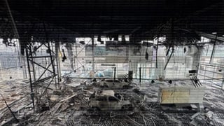 Российские дроны полностью уничтожили автосалон «Адис-Авто» в Одессе (фото)