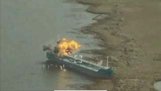 Повітряні сили знищили російський танкер «Механік Погодін». Деталі (фото)