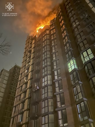 Одеса обстріл пожежа