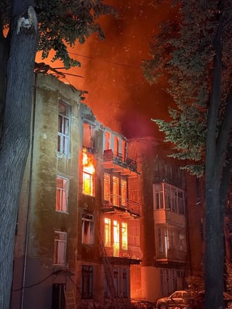 Росія вдарила по Одесі дронами: є жертви, пошкоджена залізниця (фото, відео) /Фото 5