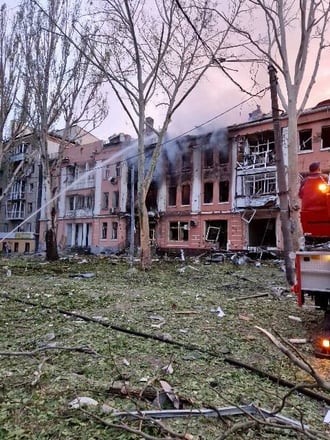Росія вночі знову вдарила по Одесі, у Миколаєві є влучання у житлові будинки (фото) /Фото 7