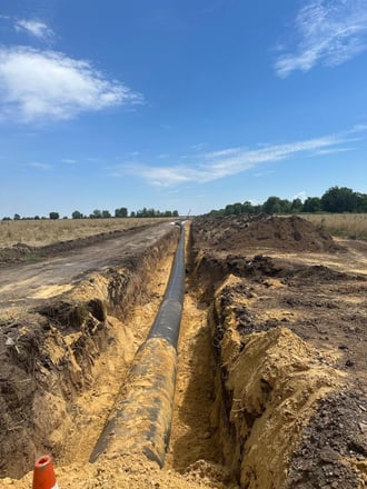 Стартувало будівництво водогону до населених пунктів, постраждалих від підриву Каховської ГЕС (фото) /Фото 4