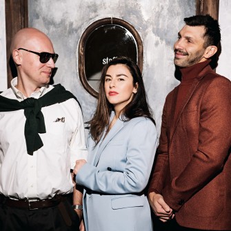 Борис Дорогов і Слава Балбек, партнери і співзасновники balbek bureau, Юлія Колесникова, фіндиректорка, CFO. /надано пресслужбою