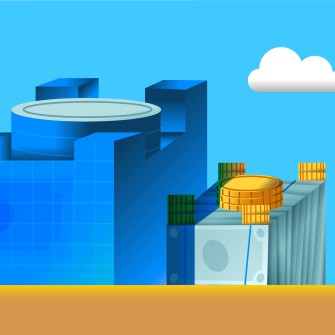 Вартість електроенергії вивела Енергоатом у прибуток: до чого тут будівництво ХАЕС /иллюстрация Илья Колесник для Forbes Ukraine