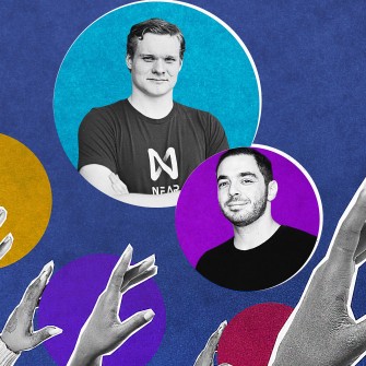 Илья Полосухин, соучредитель NEAR Protocol, и Антон Вайсбурд, соучредитель Datrics. /Коллаж Анна Наконечная