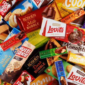 Продукція корпорації Roshen /Shutterstock