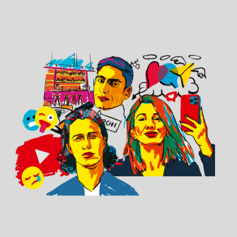 Forbes поспілкувався з трьома зірками інфлюенс‐індустрії – Яном Гордієнком, Петром Заставним і Танею Пренткович – про досвід розвитку особистого бренду, вигорання та опанування нової справи. /колаж Анастасія Решетнік