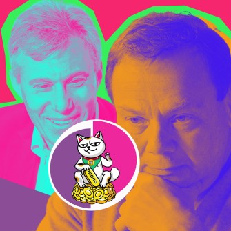 Герман Хан и Михаил Фридман. Иллюстрация monobank / Анна Наконечная /Александр Чекменев