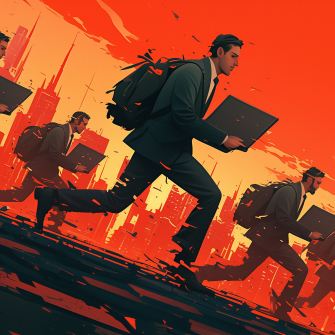 Виїзд за кордон, еміграція, виїзд айтівців за кордон /Карасьова Олександра за допомогою Midjourney