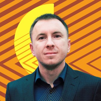 Дмитро Запорожець, співзасновник GitLab. Фото: STANLEY HU / Ілюстрація: Shutterstock / Анна Наконечна