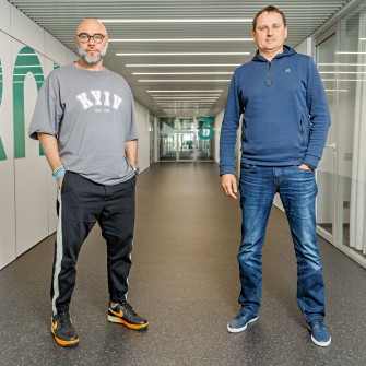 Гліб Загорій та Андрій Обрізан /Володимир Герасимов для Forbes Україна