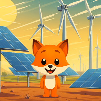 Фокстрот розвиває СЕС і УЗЕ, планує розвивати ВЕС /Зображення згенеровано ШІ ChatGPT в співавторстві з Анастасією Савеленко