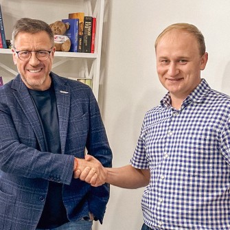 Борис Шестопалов і Антон Мартинов /з особистого архіву Бориса Шестопалова