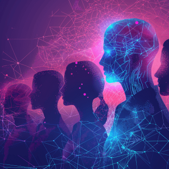 Українські компанії, серед яких «Агромат», Intellias та Jooble, все частіше інтегрують ШІ-асистентів у свої HR-процеси /Изображение сгенерировано ИИ Midjourney в соавторстве с Анной Наконечной