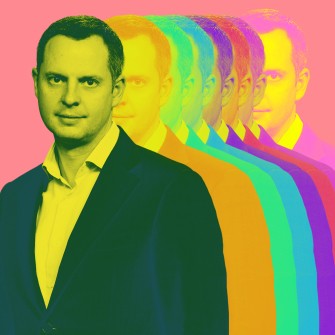 Ростислав Шурма, заступник голови Офісу президента Андрія Єрмака. Ілюстрація: Анна Наконечна /з особистого архіву