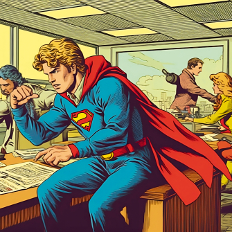 Лідерство /Зображення згенеровано ШІ Midjourney в співавторстві з Марією Шарлай