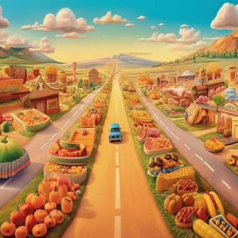 Forbes, foodtech-компанії /Карасева Александра при помощи Midjourney