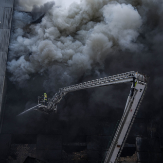 Склад зруйновано, офіс пошкоджено /ДСНС України