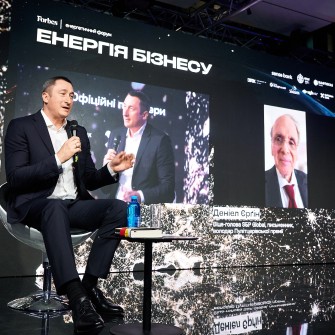 Олексій Чернишов і Деніел Єргін /Сергей Пириев для Forbes Ukraine