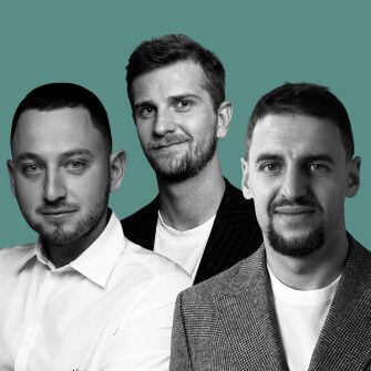 Слева направо: Денис Дмитренко, Кирилл Сыгыда и Сергей Токарев. /из личного архива