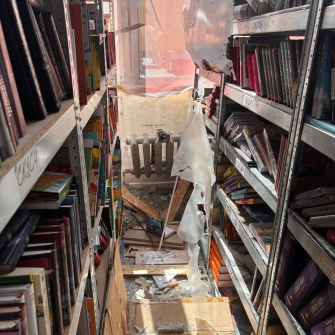 Пошкоджено склад видавництва «Наш Формат» /«Наш Формат» / facebook.com/NashFormat