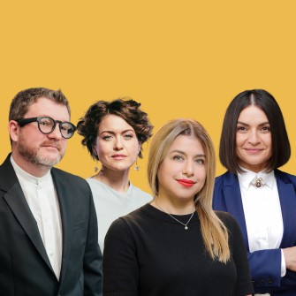 Слева направо: Дмитрий Борисов, Наталья Попович, Инга Андреева, Наталья Емченко.