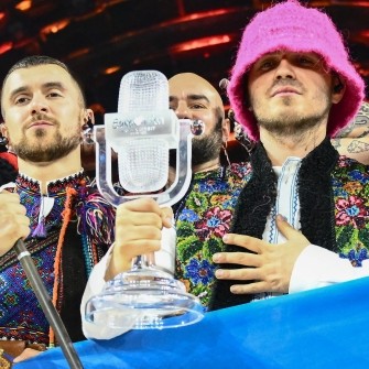 Группа Kalush Orchestra с песней Stefania заняла первое место на 66-м конкурсе «Евровидение». /Getty Images