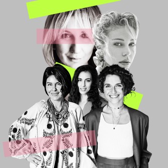 Ольга Руднєва, Тіна Кароль, Інна Поперешнюк, Каріна Дубініна, Валерія Гузема. /Колаж Анна Наконечна