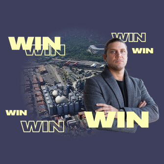 Карл Стурен очолив колишній зерновий термінал в Одесі «Олімпекс» /колаж Аліна Кохан