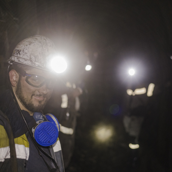 Шахтарі «ДТЕК Енерго» на Західно-Донбаській шахті. /Sasha Maslov/Institute