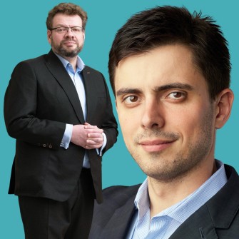 Петро Чернишов та Олег Рогинський. /Олександр Чекменьов/особистий архів