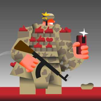 Рейтинг ефективності командирів /ілюстрація Ілля Колесник для Forbes Ukraine